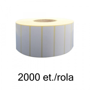 ZINTA Role etichete semilucioase 70x17mm, 2000 et./rola - 70X17X2000-SGP
