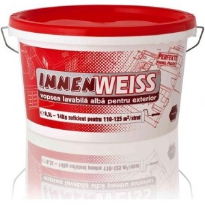 Fabryo VOPSEA LAVABILA INNENWEISS PENTRU EXTERIOR 15L