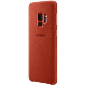 Samsung Alcantara red pentru Galaxy S9 (EF-XG960AREGWW)