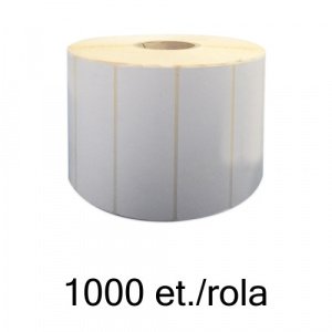 ZINTA Role etichete semilucioase 110x36mm, 1000 et./rola - 110X36X1000-SGP