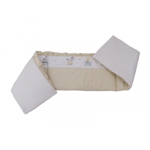MyKids Aparatoare laterala Teddy Play Bej M2 140x70