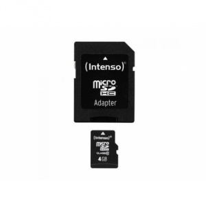Intenso microSDHC 4GB card class 10 3413450
