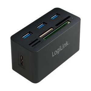 LogiLink USB 3.0 Hub with All-in-One Card Reader CR0042