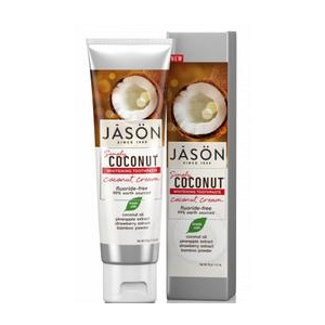 JASON Pasta pentru Albire cu Cocos, 119 g