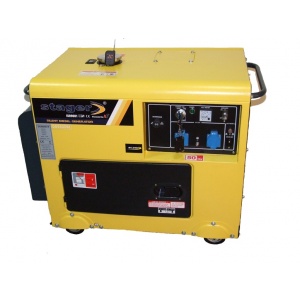Stager DG 5500S + R UD186 Diesel 5 Kw AVR