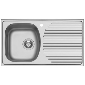 Pyramis Ecoline ASPECT 1B 1D SM ST, Inox lucios