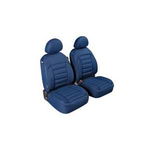 Lampa Huse scaun fata De-Luxe Sport Edition jacquard 2buc - Albastru ManiaMall Cars
