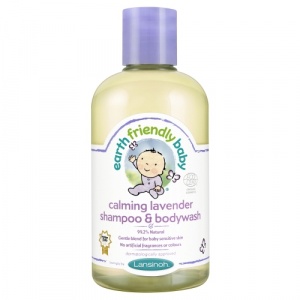 Earth Friendly Baby Sampon si gel de dus bio linistitor, cu levantica pt bebelusi, 250ml