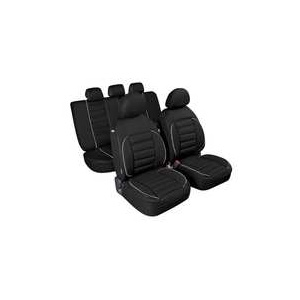 Lampa Huse scaun De-Luxe Sport Edition jacquard high-quality 9buc - Negru ManiaMall Cars