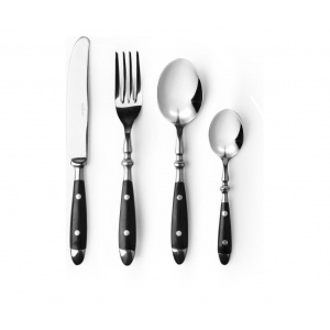Excelsa Set tacamuri 24 piese England Cottage Negru