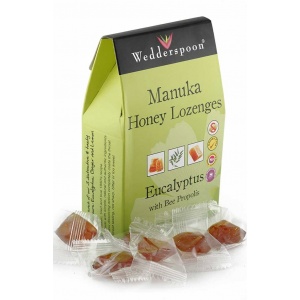 Wedderspoon Bomboane cu Miere de Manuka, Eucalipt si Propolis 120g