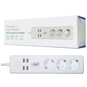 PNI Prelungitor cu prize inteligente SmartHome SM3000