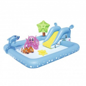 Bestway Piscina gonflabila Fantastic Aquarium 239x206x86 cm