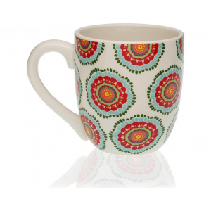 Versa Set 4 cani cu suport Mandala Multicolor