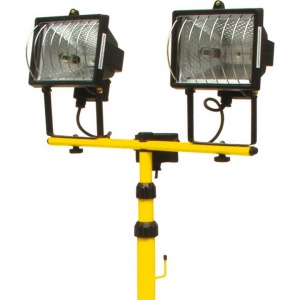 Vorel Lampa halogen 2 spoturix 500w cu suport 82787