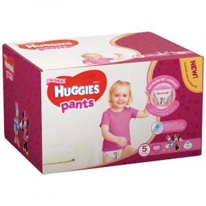 Huggies Box Pants (nr 5) Girl 68 buc, 12-17 kg