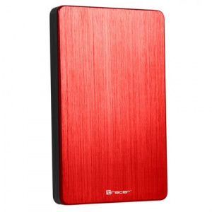 Tracer HDD Enclosure 724 USB 3.0- SATA, 2.5inch, Red TRAOBD46397