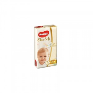 Huggies Elite Soft (nr 5) Mega 56 buc, 12-22 kg