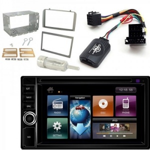Dynavin Navigatie dedicata DVN-6205 Navigatie Dvd Auto Gps Bluetooth 2Din Alfa Romeo 147/GT(Argintiu)