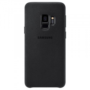 Samsung Alcantara black pentru Galaxy S9 (EF-XG960ABEGWW)