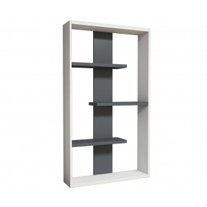 Wooden Art Corp Dante White Anthracite