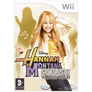 Disney Hannah Montana Spotlight World Tour Nintendo Wii