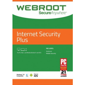 Webroot SecureAnyware Internet Security Plus 3 Devices Licenta Electronica