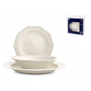 Churchill Set de masa 18 piese Arctic Alb