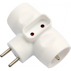 Vorel Stecher 3 prize 2x16a si 1x6a 72406