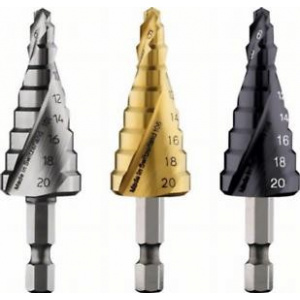 Bosch Burghiu in trepte HSS-TiN 4-20 mm 2608587433