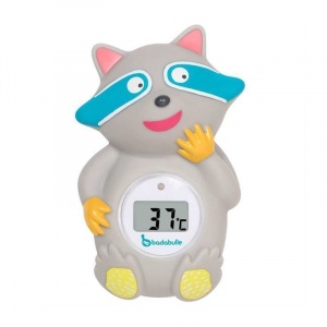 Badabulle Termometru 2 in 1 pentru baita si pentru camera Racoon