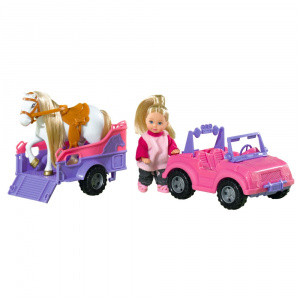 Simba Evi Love Evi Horse Trailer 12 cm