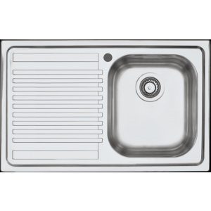 Barazza B_FAST 79x50cm cu 1 cuva si picurator pe partea stanga (1LFS81S )