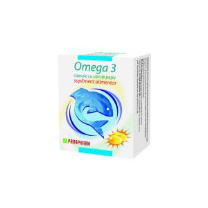 Parapharm Omega 3 -capsule cu ulei de peste 90cps