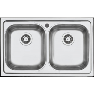 Barazza B_FAST 79x50cm cu 2 cuve (1LFS82 )