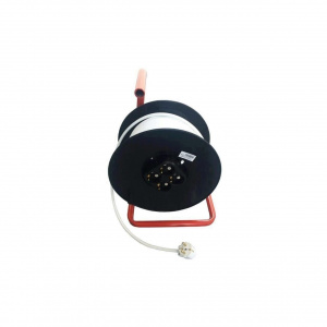 IPEE Derulator pe tambur cu 4 prize Schuko D3-1-5-50, 3x1.5 mm, lungime 50 m