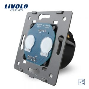 Fibaro Modul intrerupator dublu cap scara cu touch C7-VL-C702S
