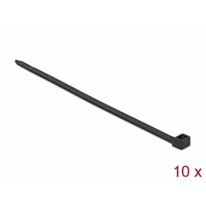 Delock Set 10 buc bride L 920 x W 9 mm Negru 19674
