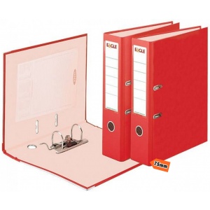 Eagle Biblioraft A4 rosu 75mm plastifiat economic PP 9300E