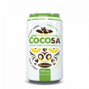 Diet-Food Apa de Cocos Naturala cu Ananas 330 ml