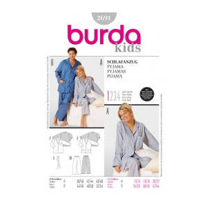 Burda Style Pijama pentru barbati 2691