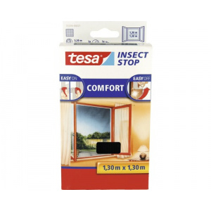 tesa Plasa tantari pentru ferestre Insect Stop Comfort antracit 130x150 cm