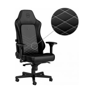 noblechairs Scaun Gaming HERO NBL-HRO-PU-BPW-SGL Black-Platinum White
