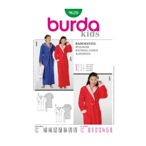 Burda Style Halat de baie 9620
