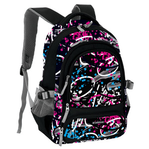 Starpack Imprimeu roz-albastru 42,5x32x12,5 cm