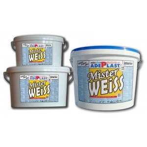 Adeplast Vopsea lavabila MisterWEISS int. 8l