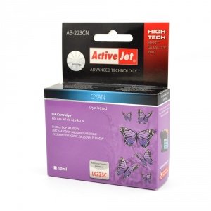 ActiveJet Cartus LC223 Cyan compatibil Brother
