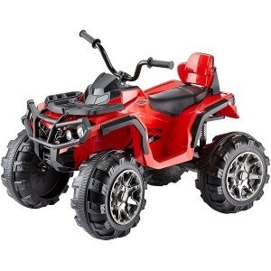 Jamara ATV Quad pentru copii 460249 Rosu 12V si radio FM