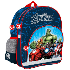 Starpack Avengers 3 compartimente, 37x30x17 cm