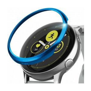 Ringke Rama ornamentala otel inoxidabil Galaxy Watch Active Albastru